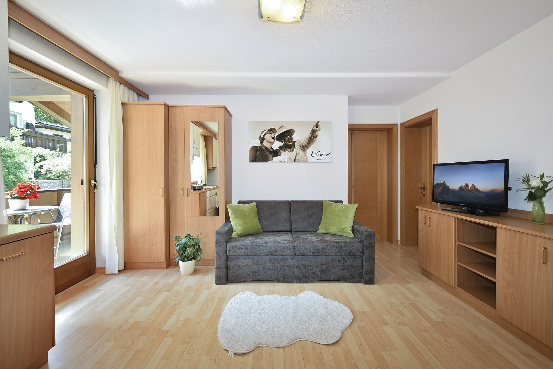 Apartment Isabella Wohnraum