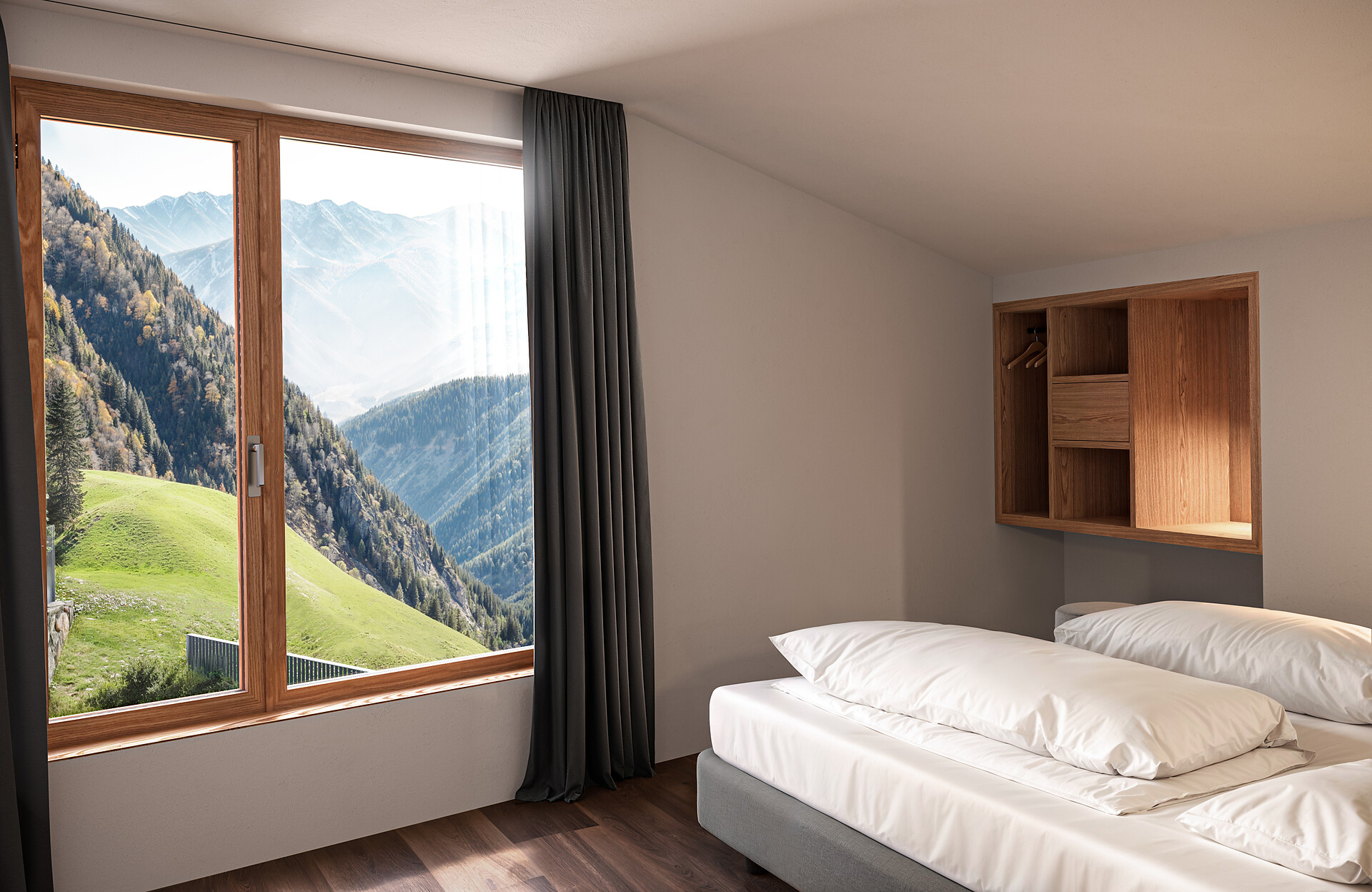 Schlafzimmer Penthouse