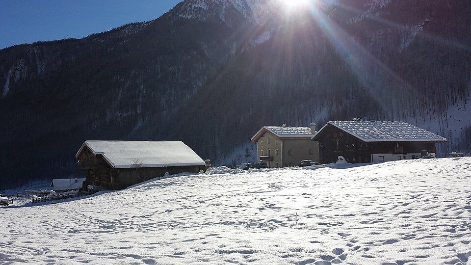 oberauhof bei wintersonne