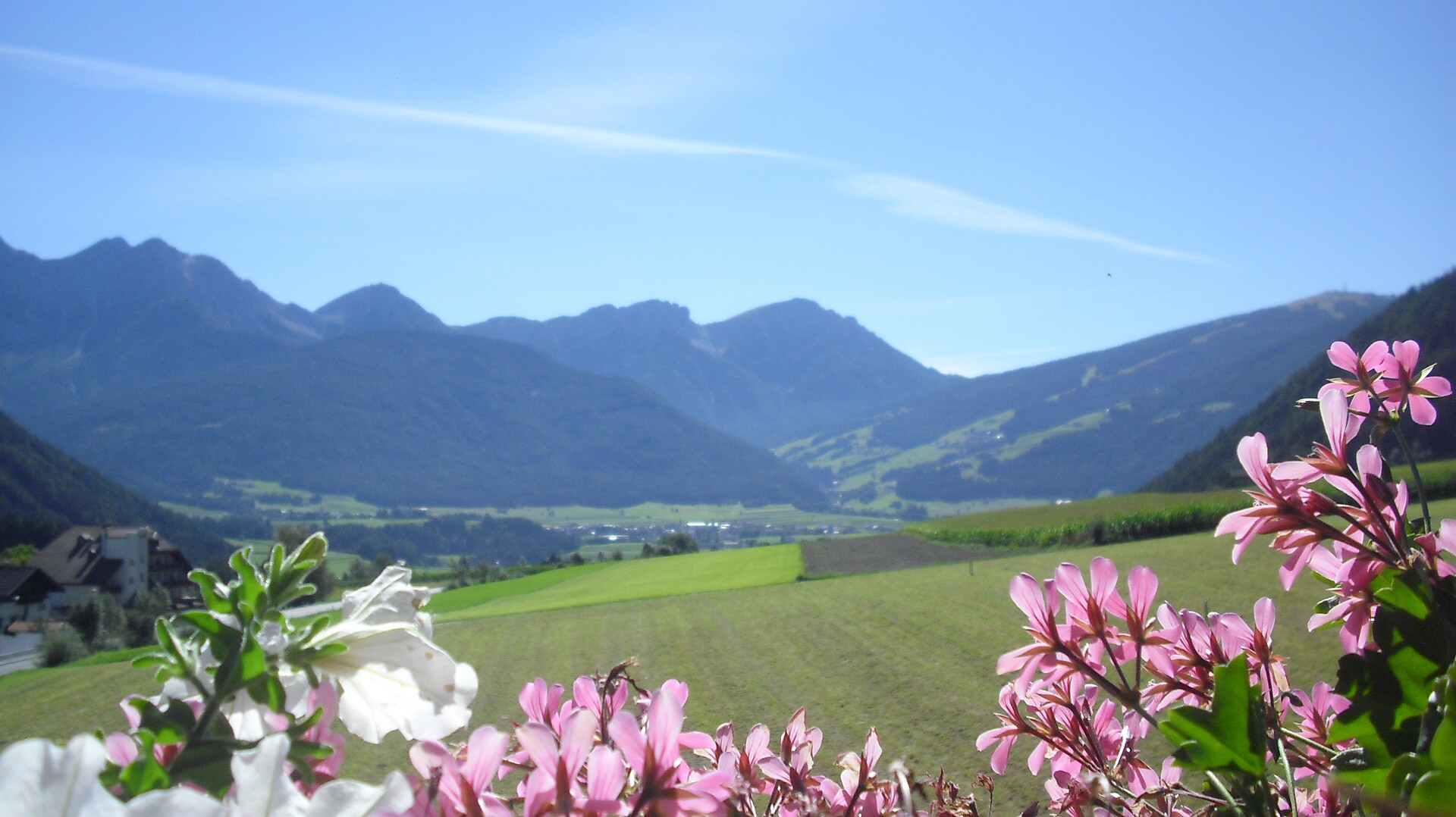 Blick zu den Dolomiten