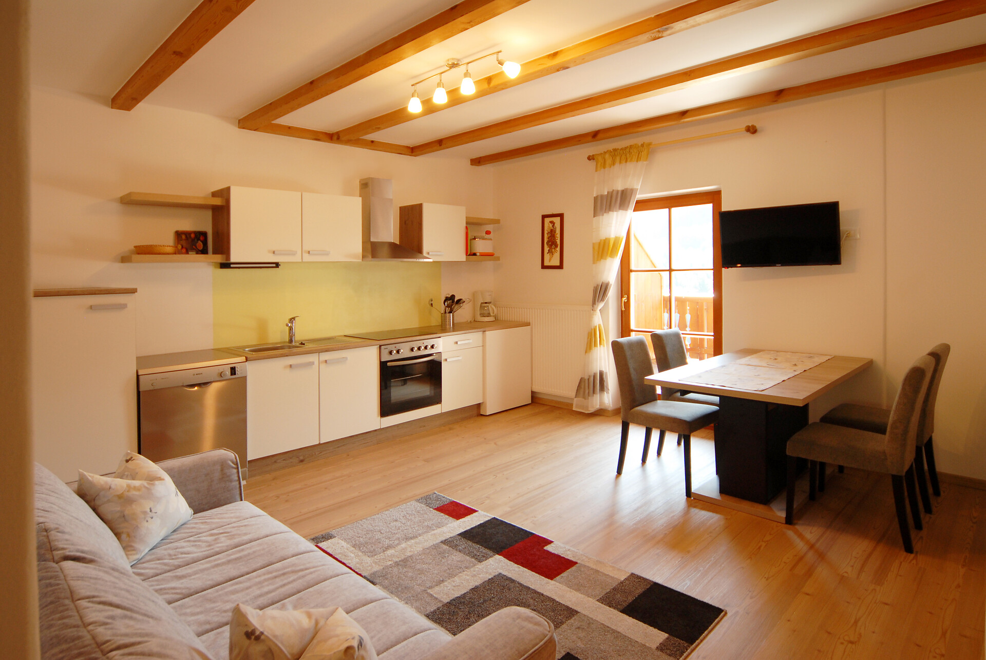 Ferienwohnung Lukas Wohnküche