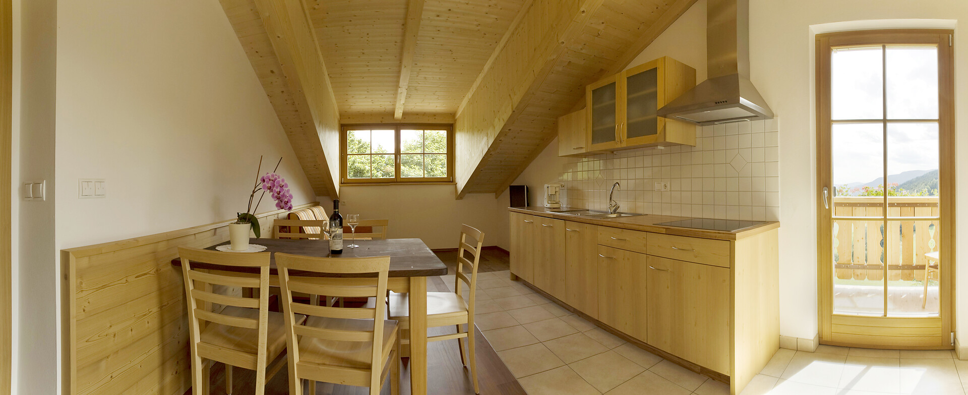 Appartement Zirm Küche