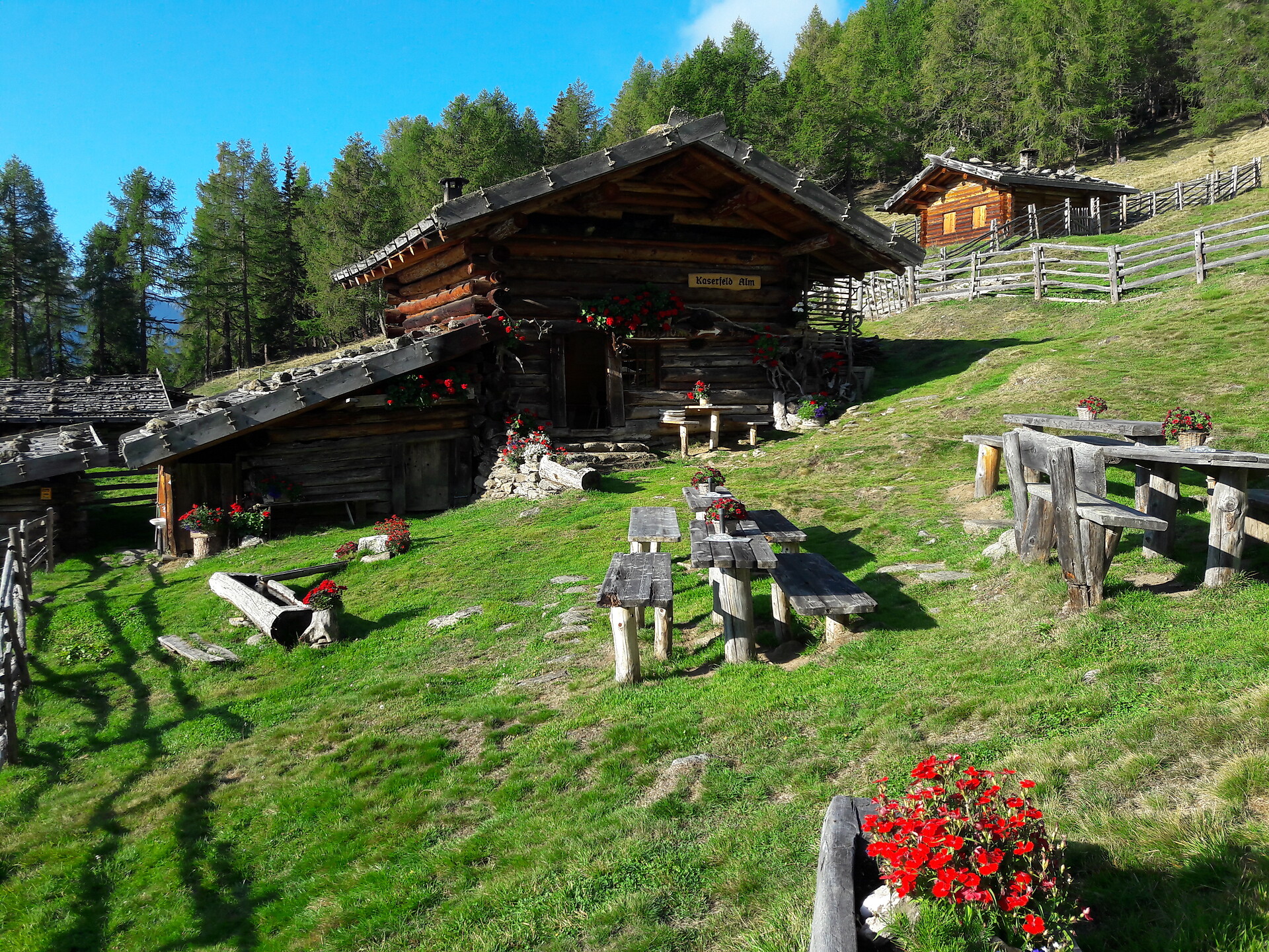 die urige Kaserfeld Alm