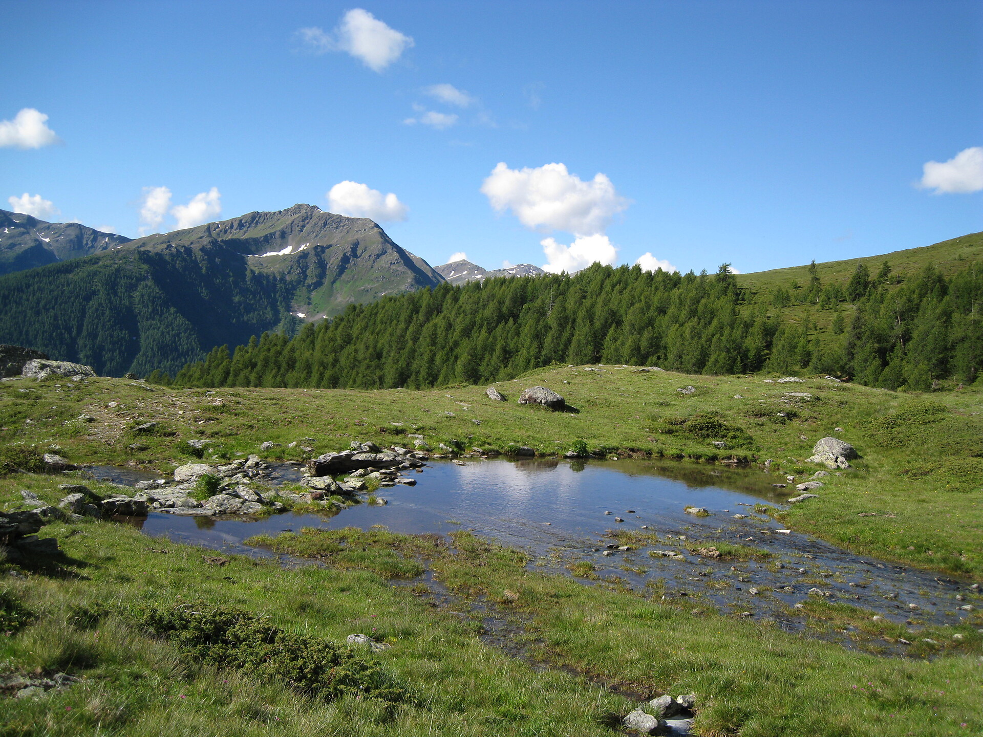 idyllischer Bergsee