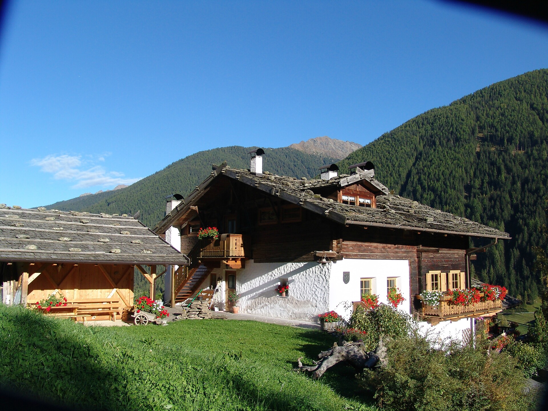 Sommeridylle auf dem Obergasteighof