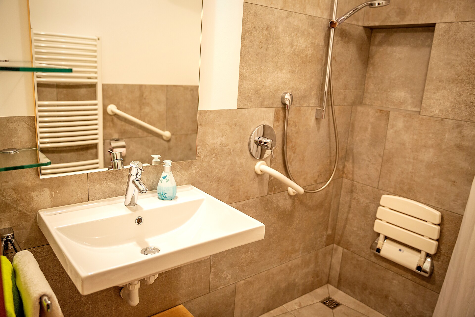 Appartment Geisler Badezimmer barrierefrei