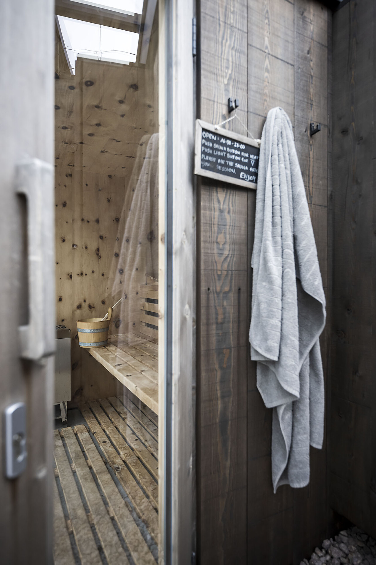 Sauna all'aperto