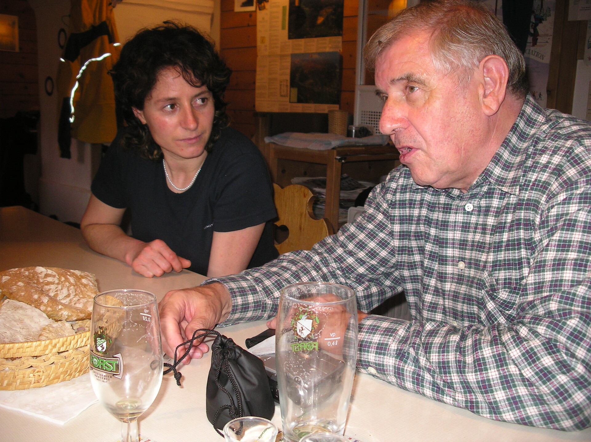 discussions with friends