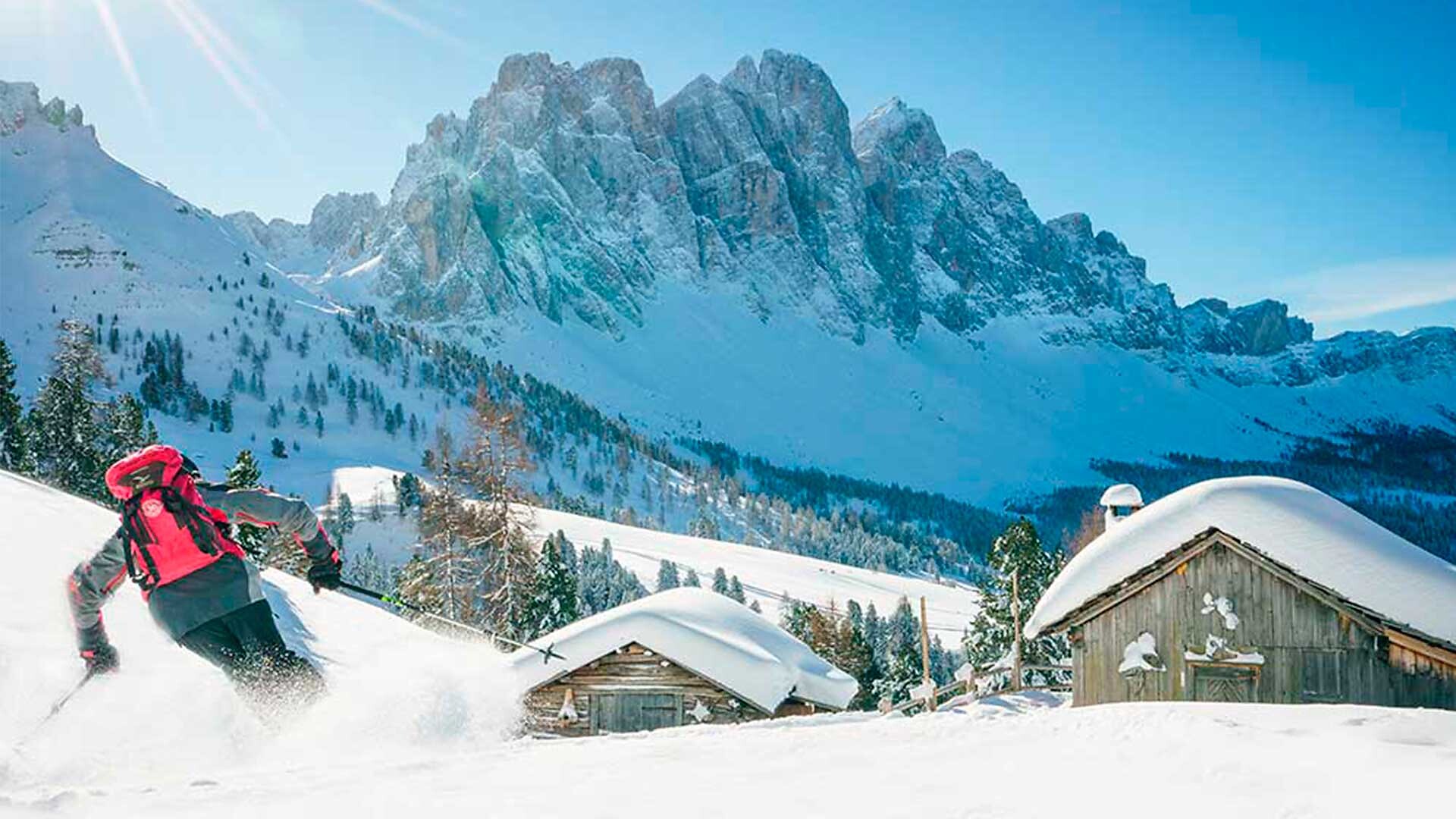 Winter in the Dolomites