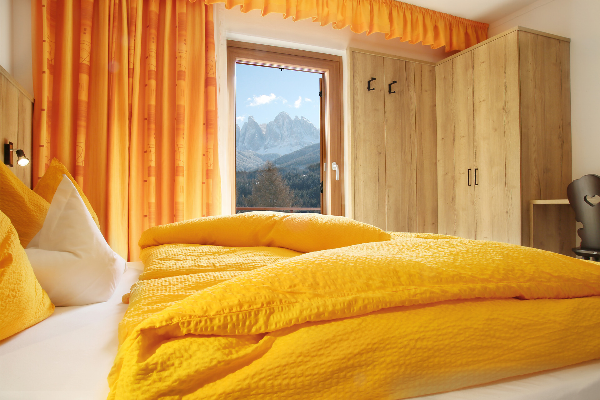 View of the Dolomites