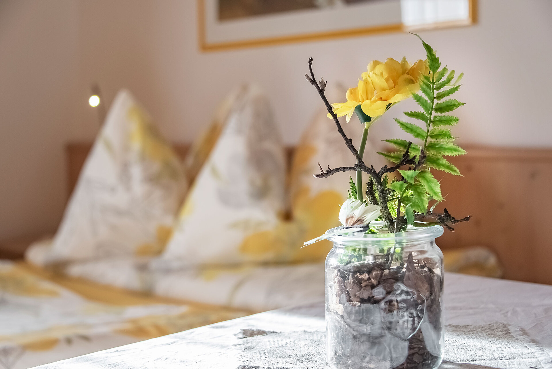 comfortable bedrooms with double bed