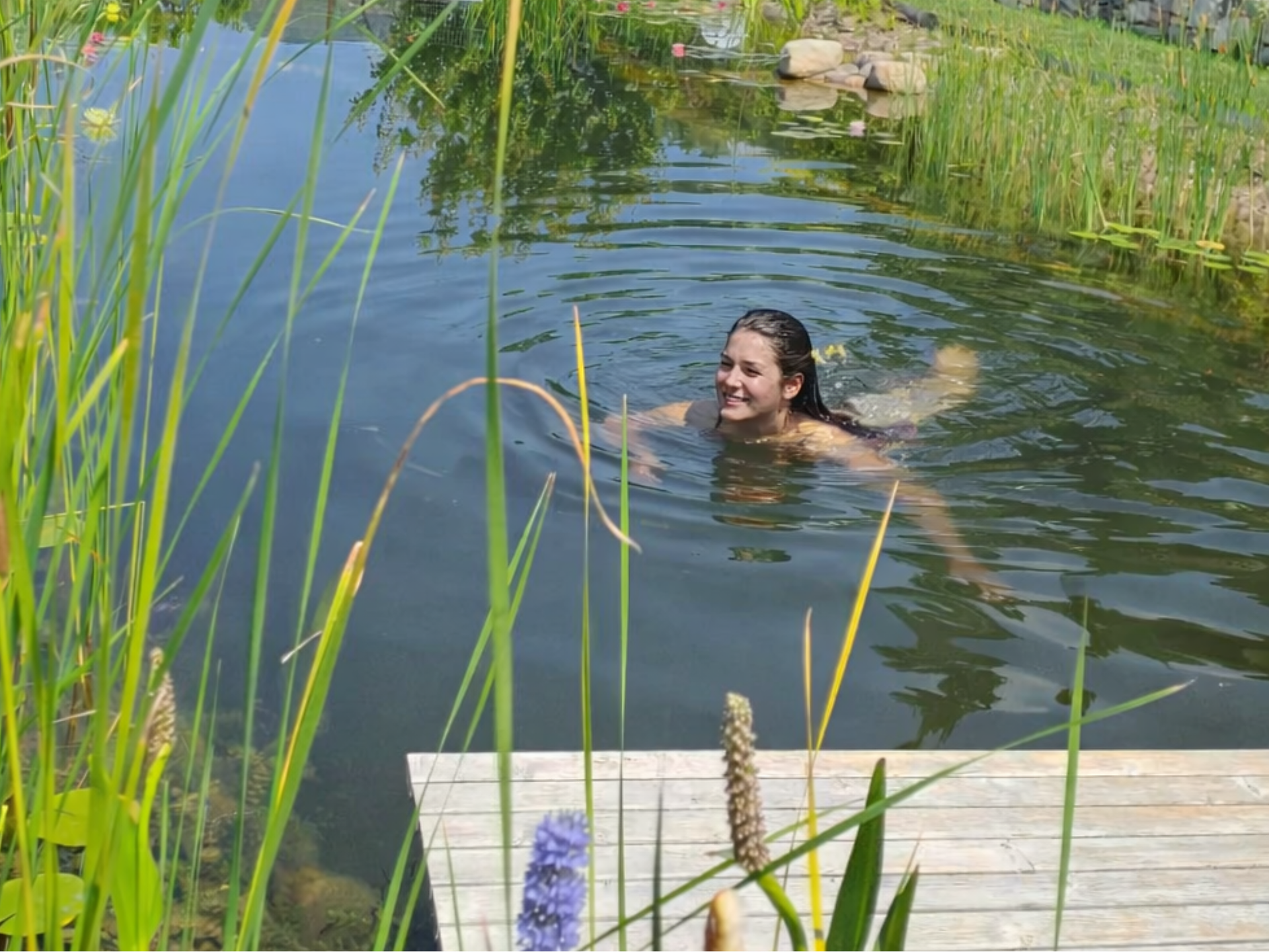 natural swimming pool