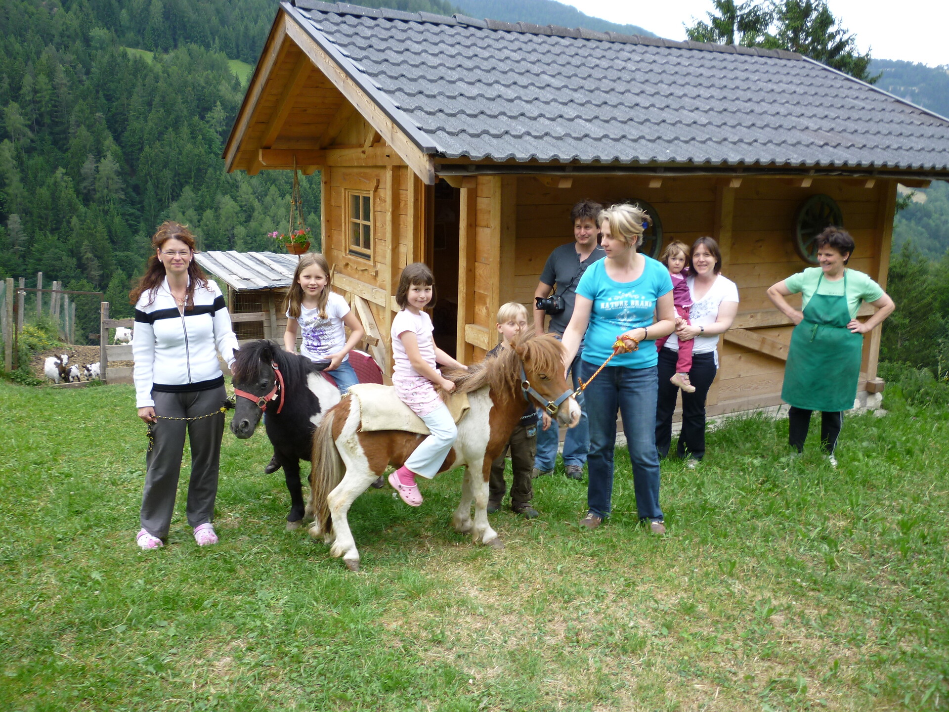 uns passeggiata sui nostri pony