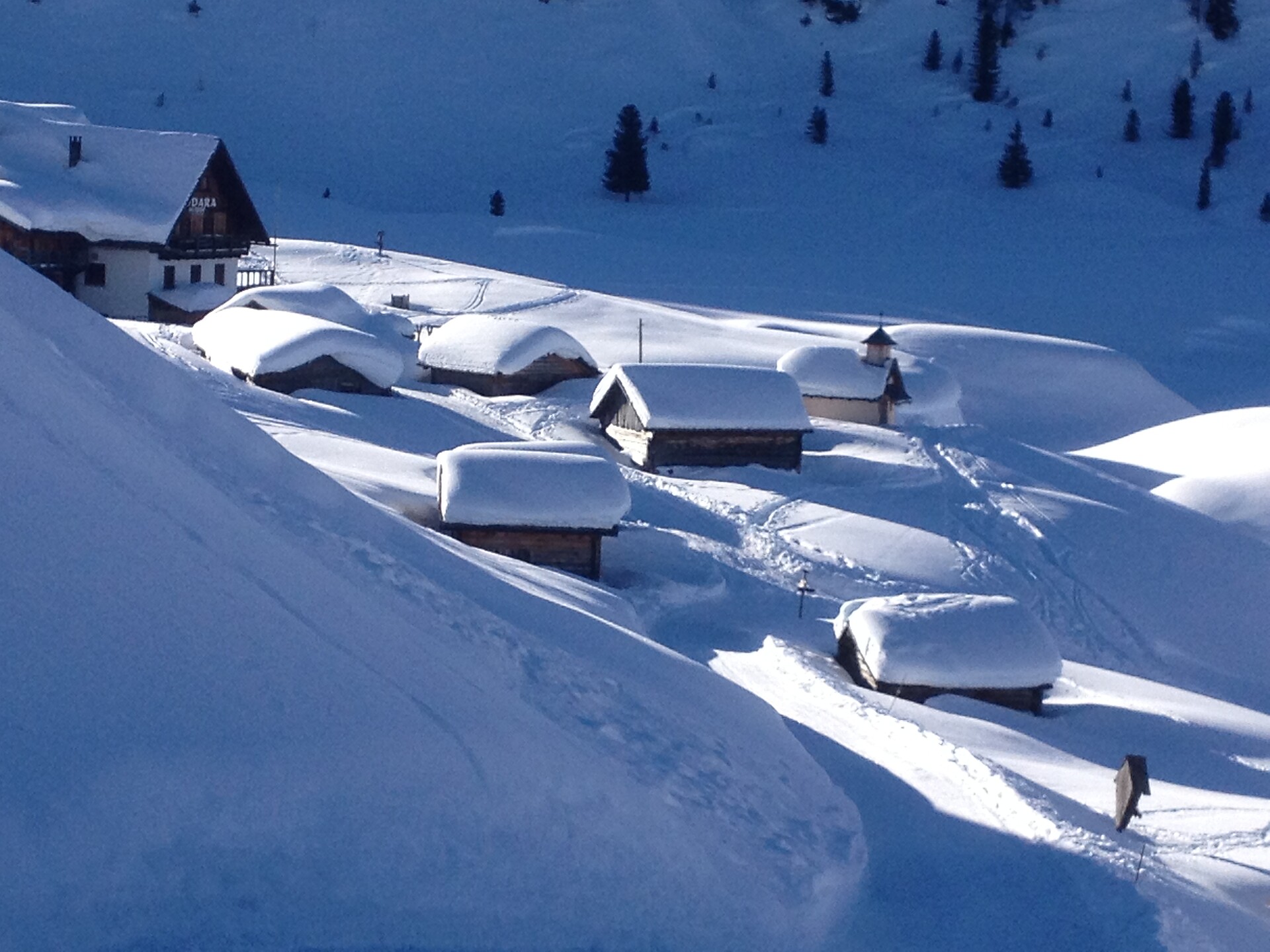 Fodara Vedla in Winter