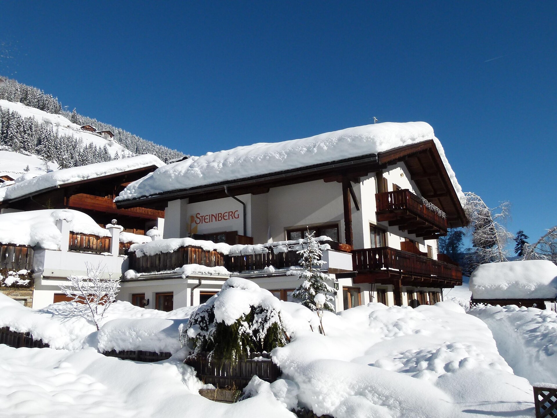 Pension Steinberg in winter