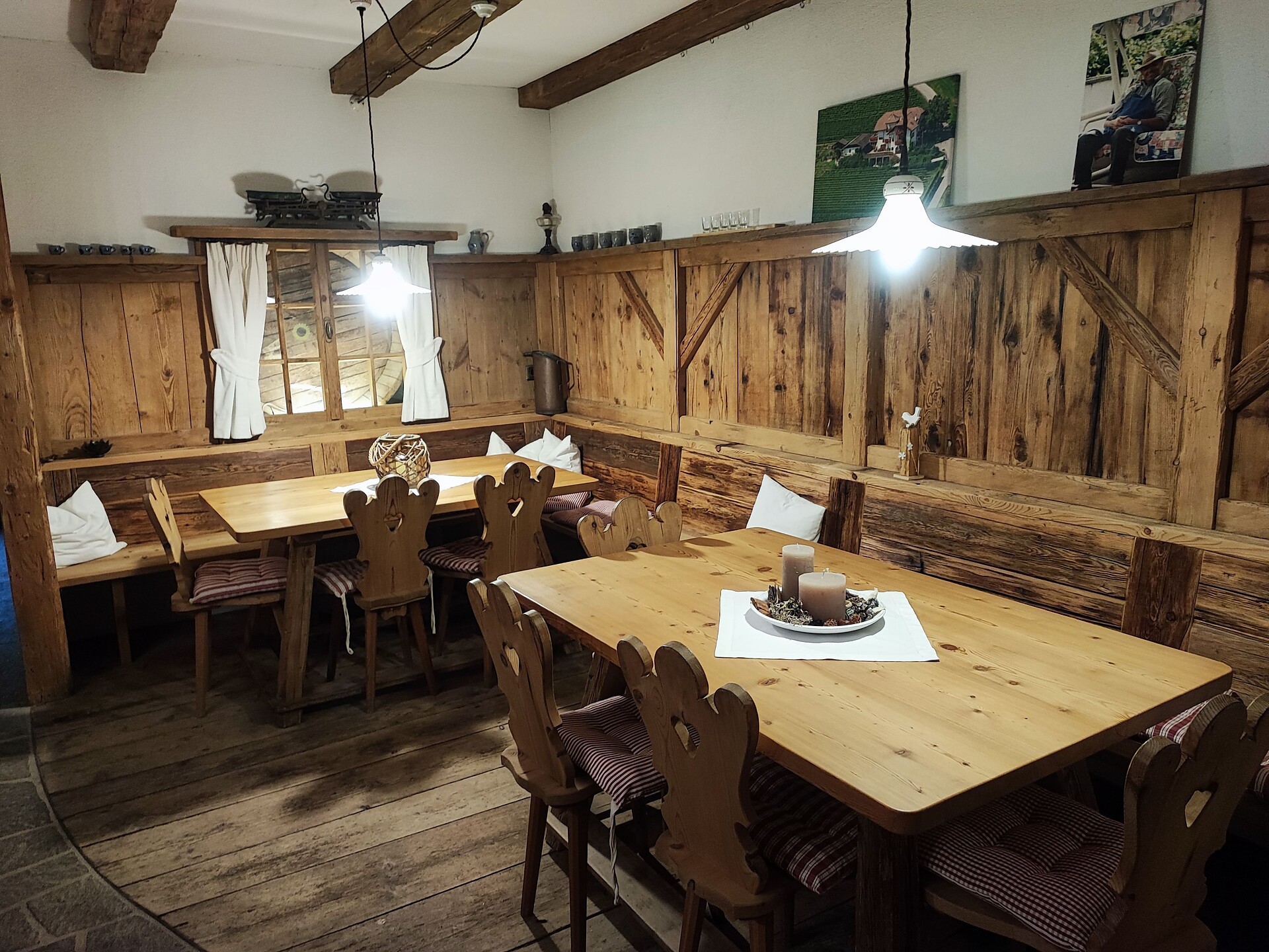 Stube in cantina