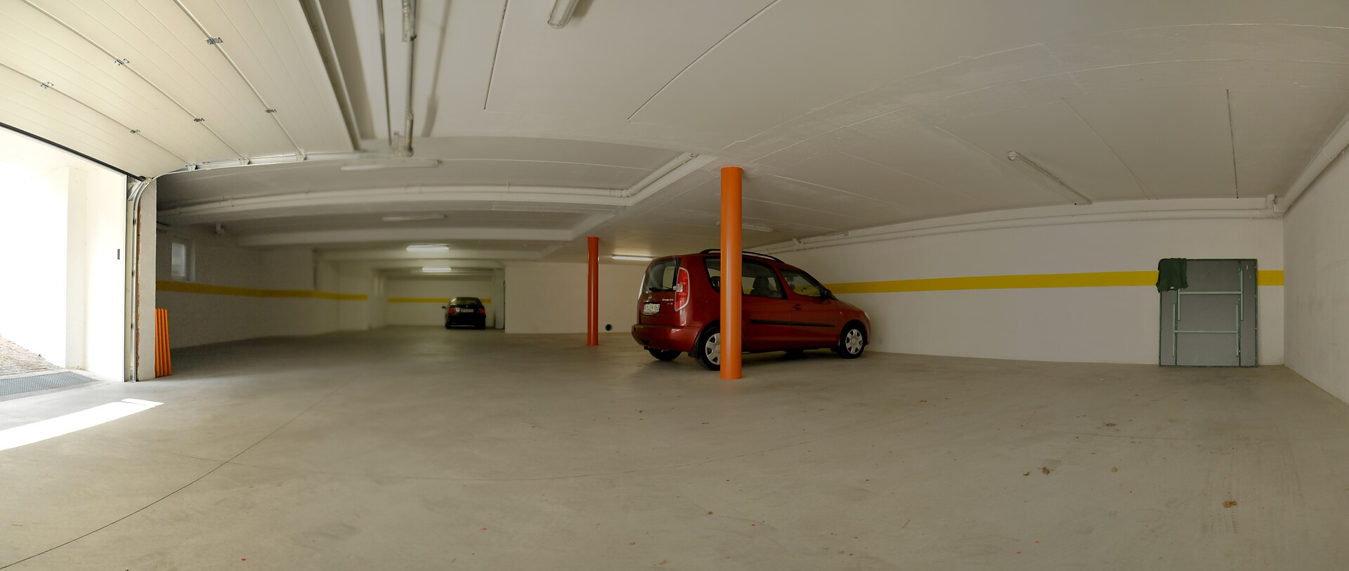 Basement garage