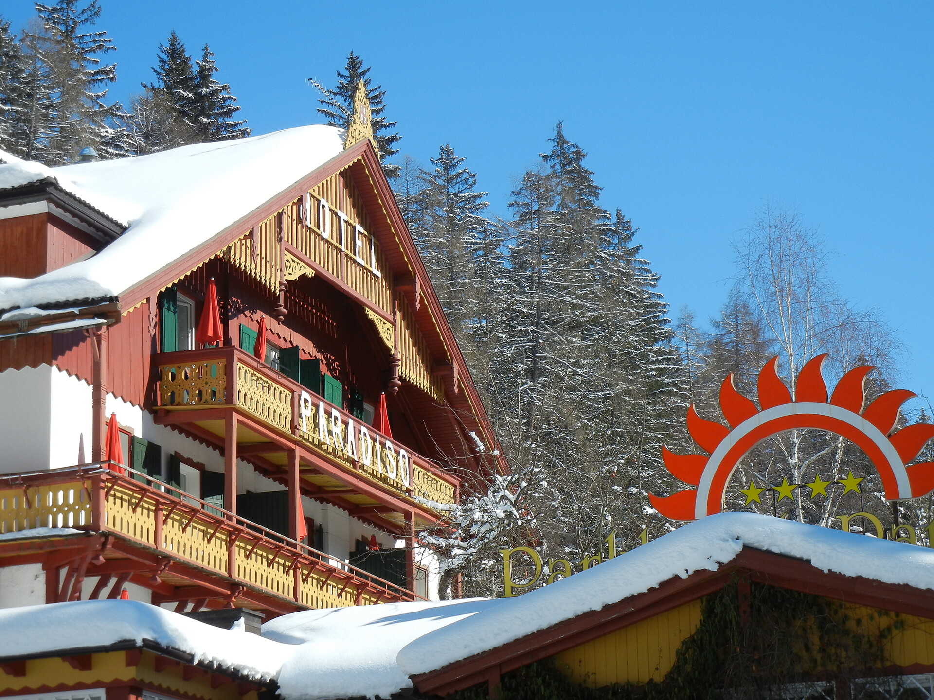 Parkhotel Sole Paradiso Winter