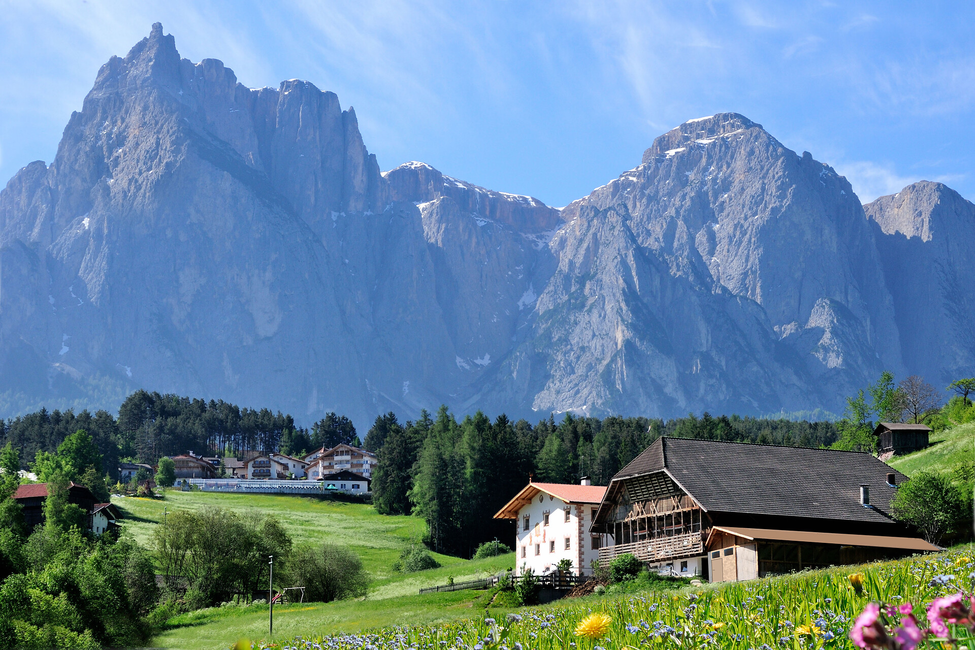 Summer under the Sciliar