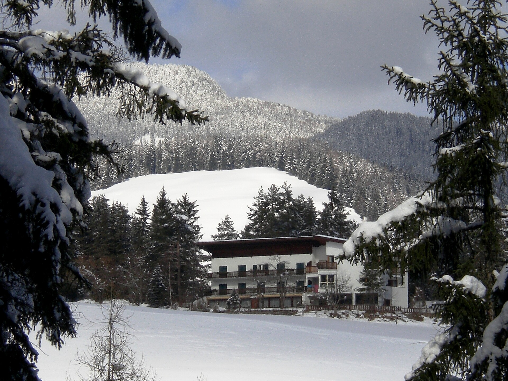 Pension Torr im Winter