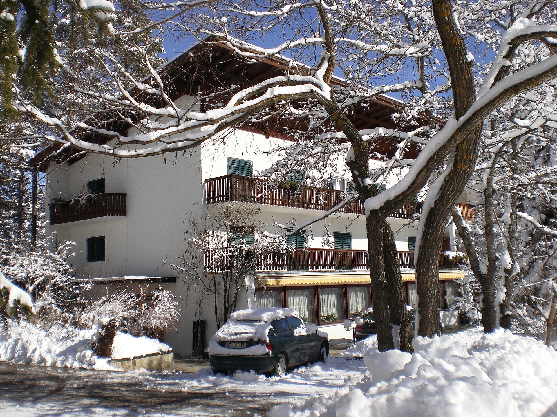 Pension Torr im Winter