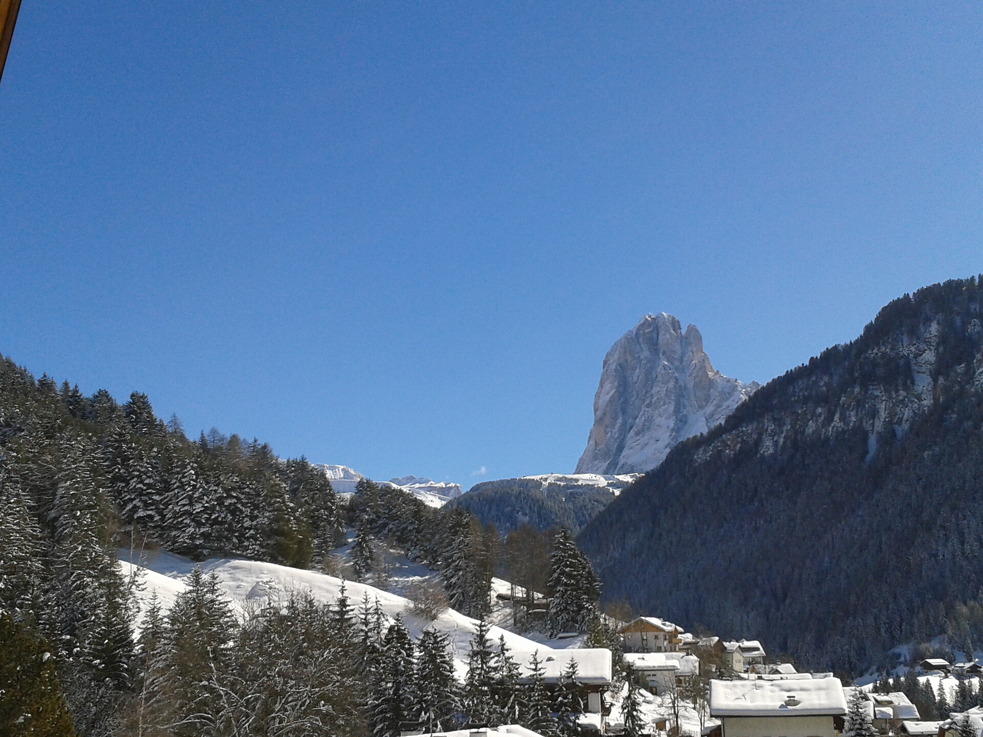 Vista dal balcone