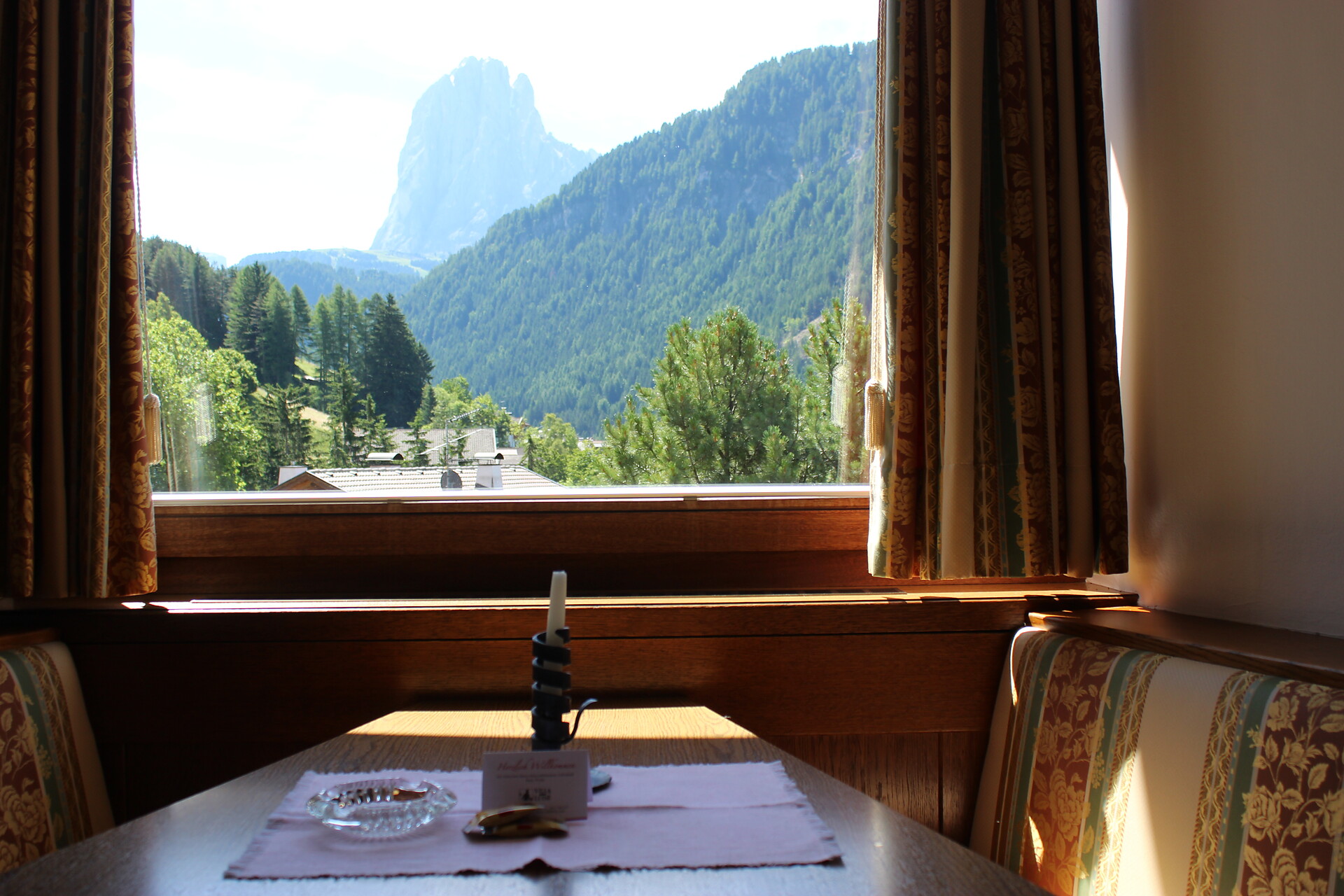 Panoramica della camera