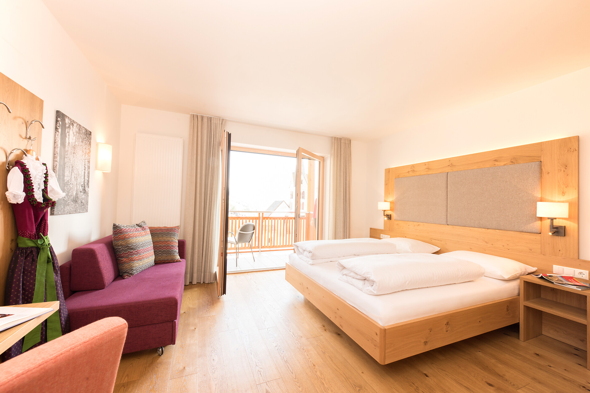 Panoramazimmer Hotel Flora