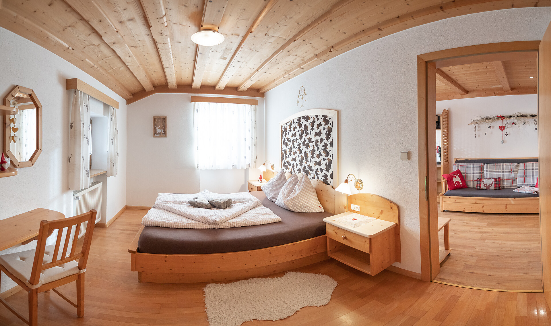 Schlafzimmer Schlernblick