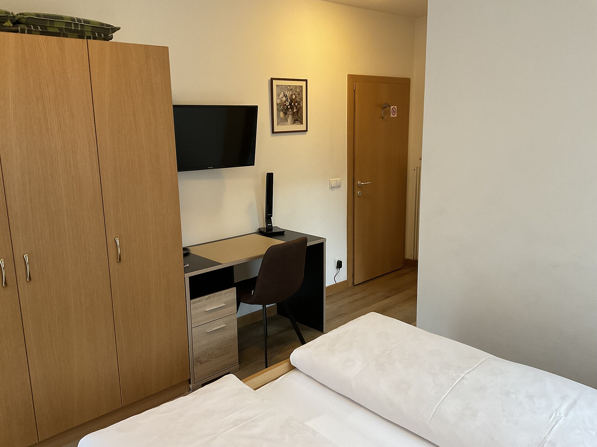 Room with balcony