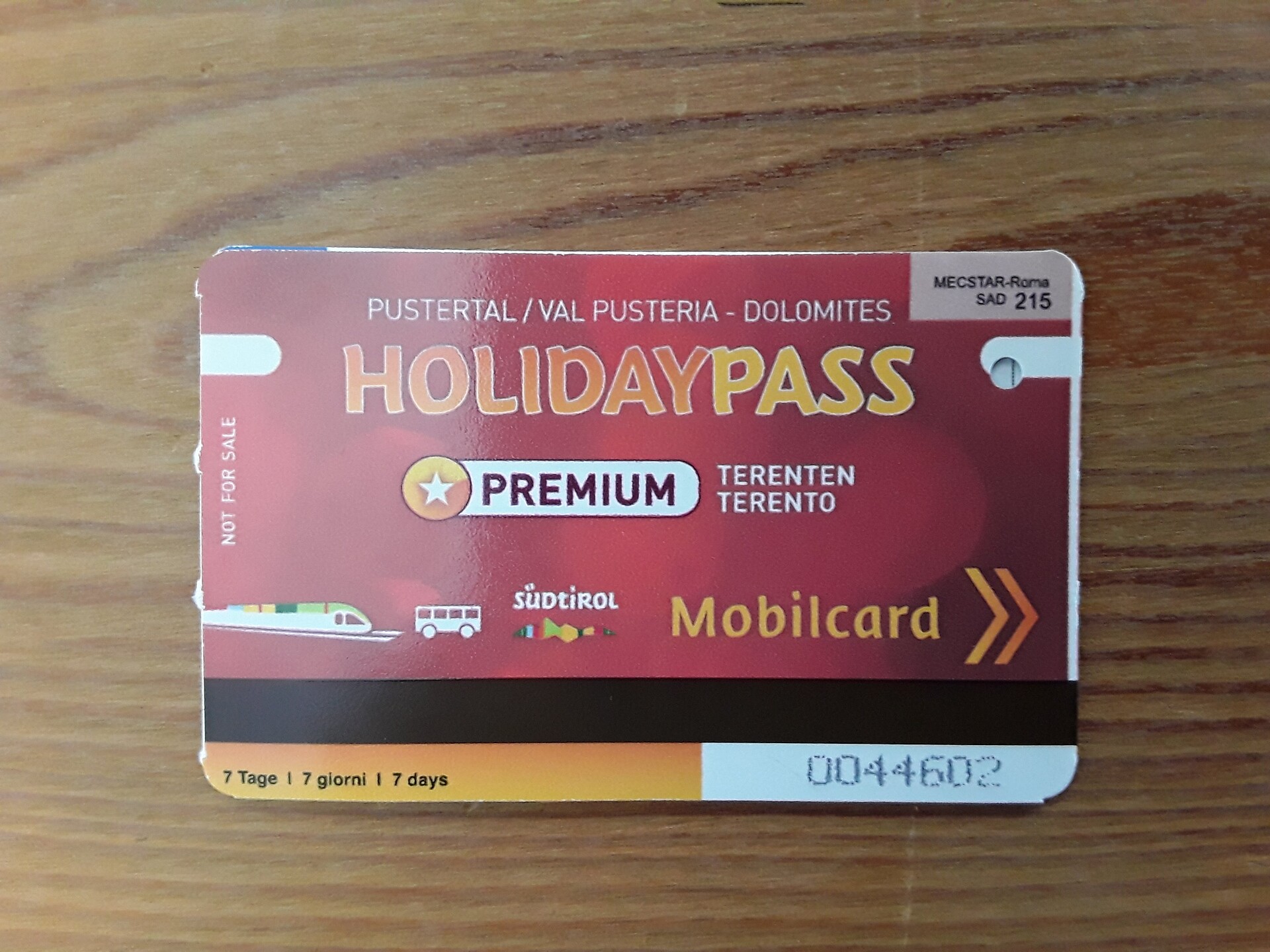 Holiday Pass