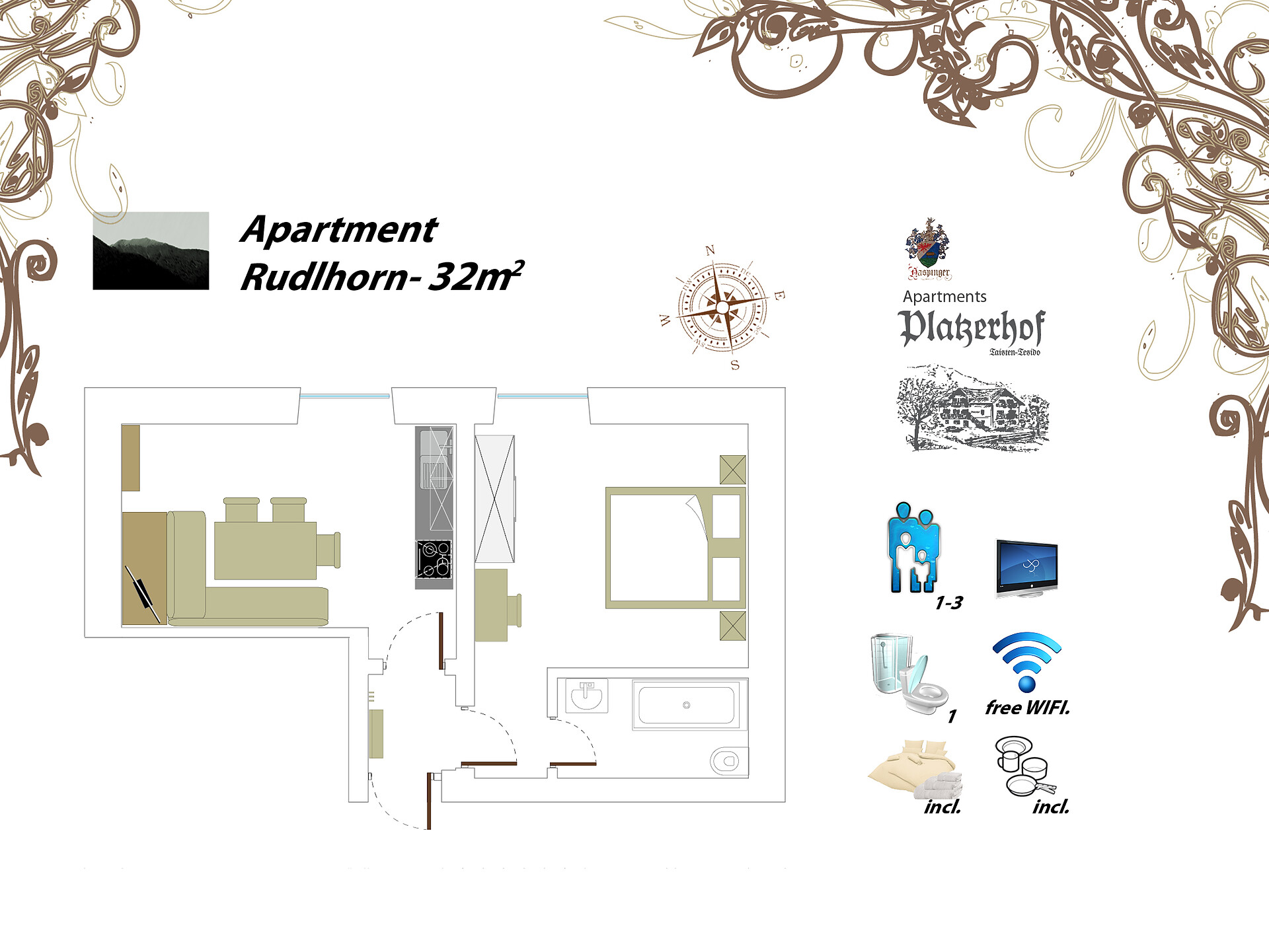 Pianta Apartment Rudlhorn