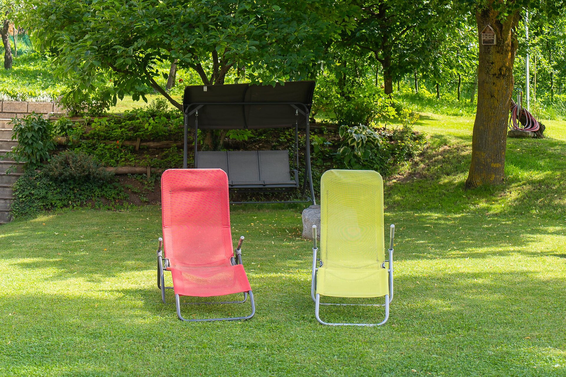 Spielpatz und Liegewiese