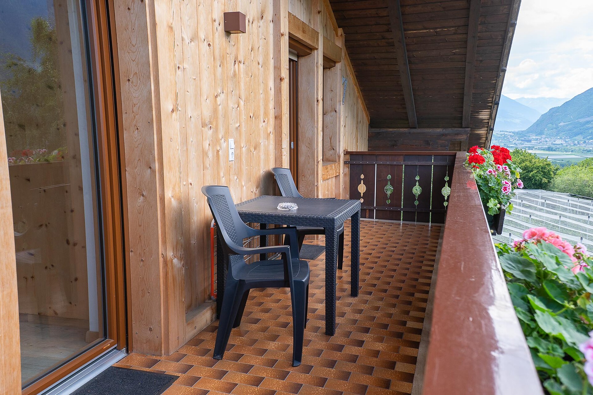Ferienwohung Balkon