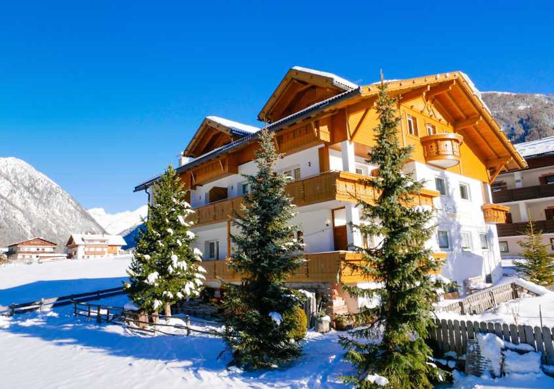 Il Wiesenhof in inverno