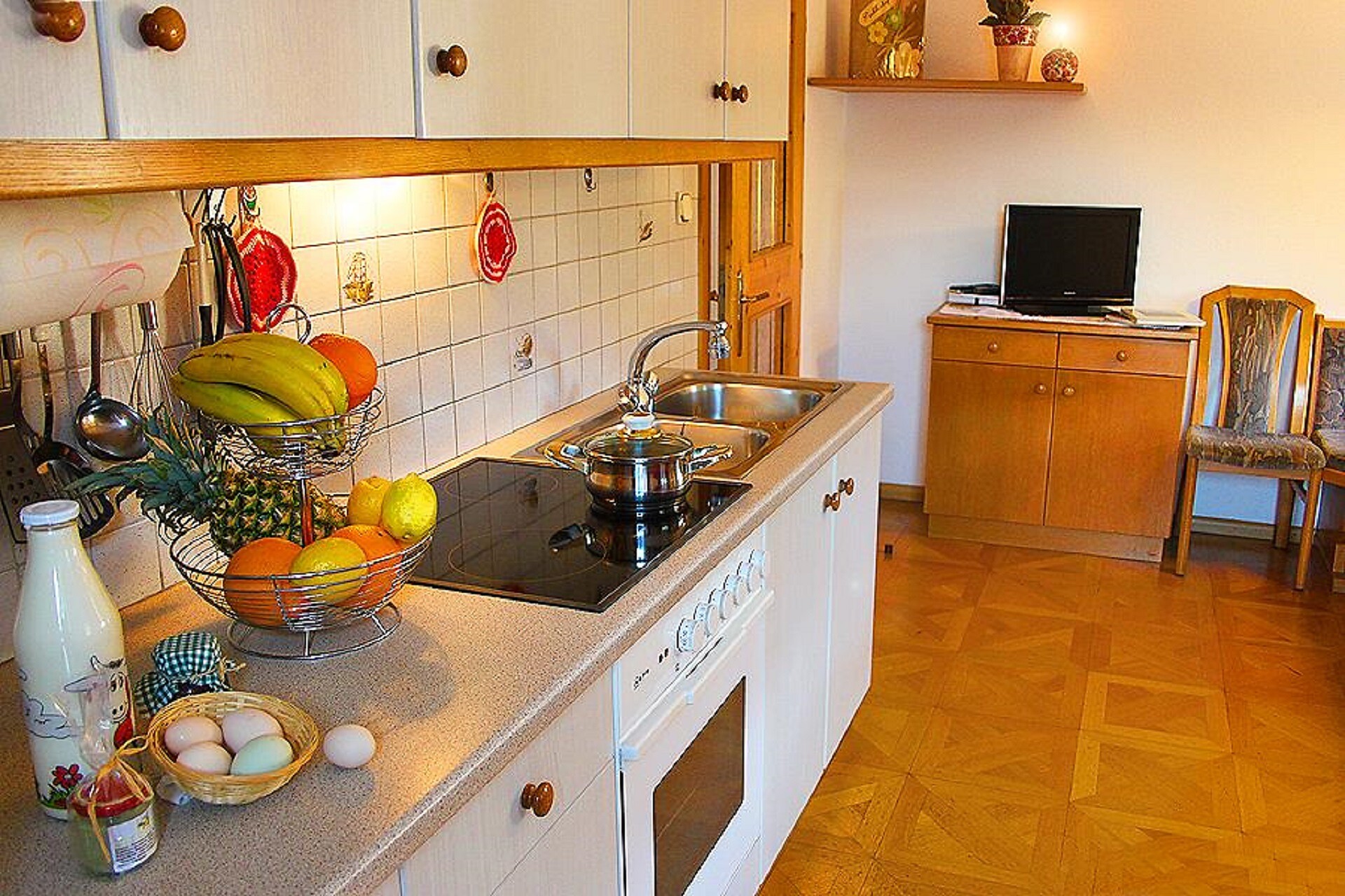 Küche Enzianwohnung
