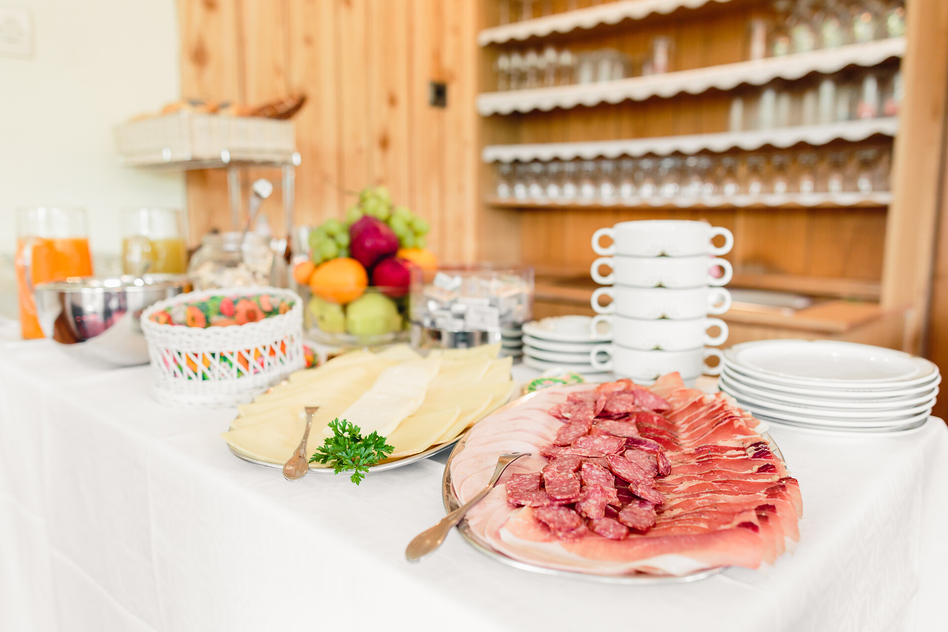 Breakfast buffet