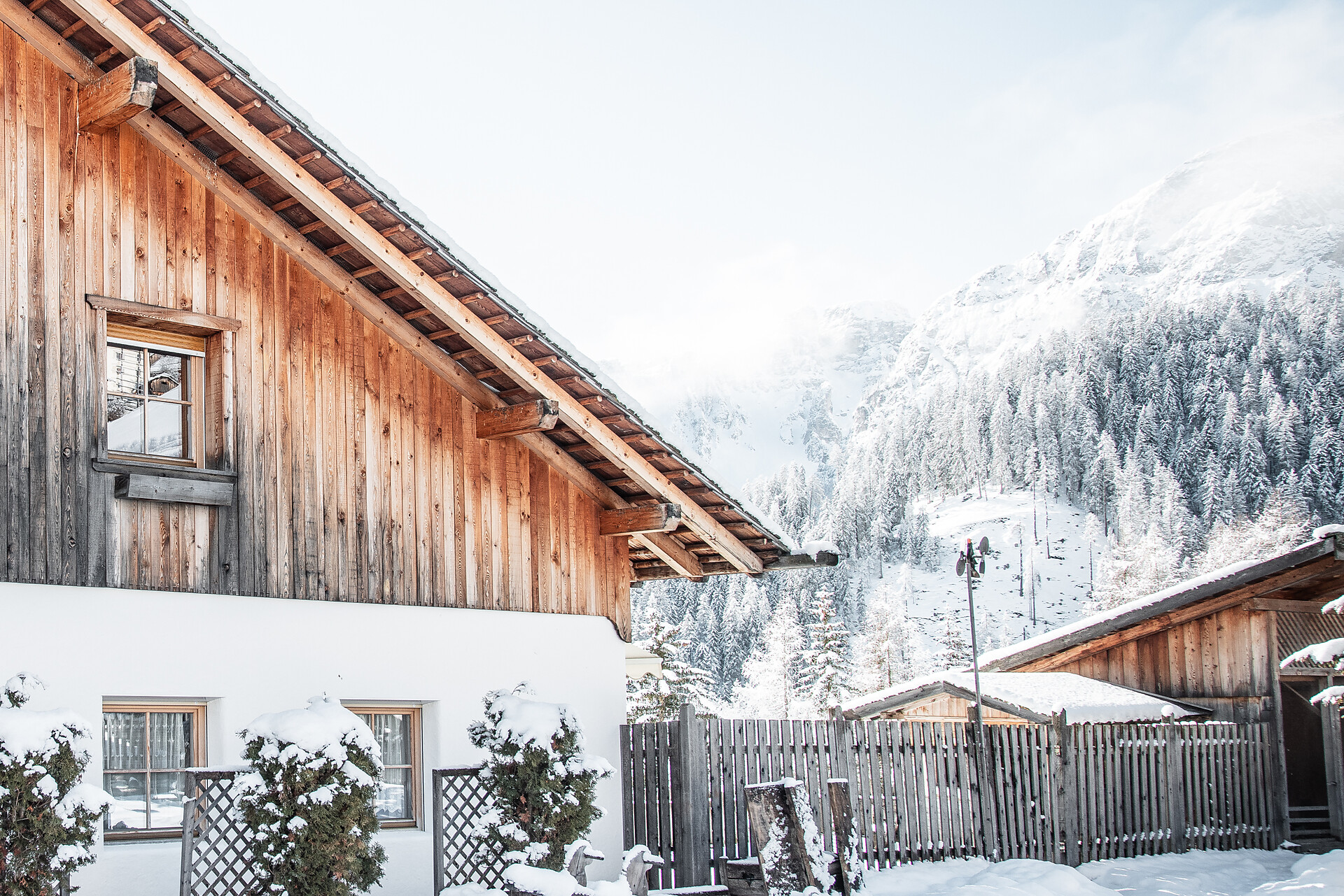 Pension Odles im Winter