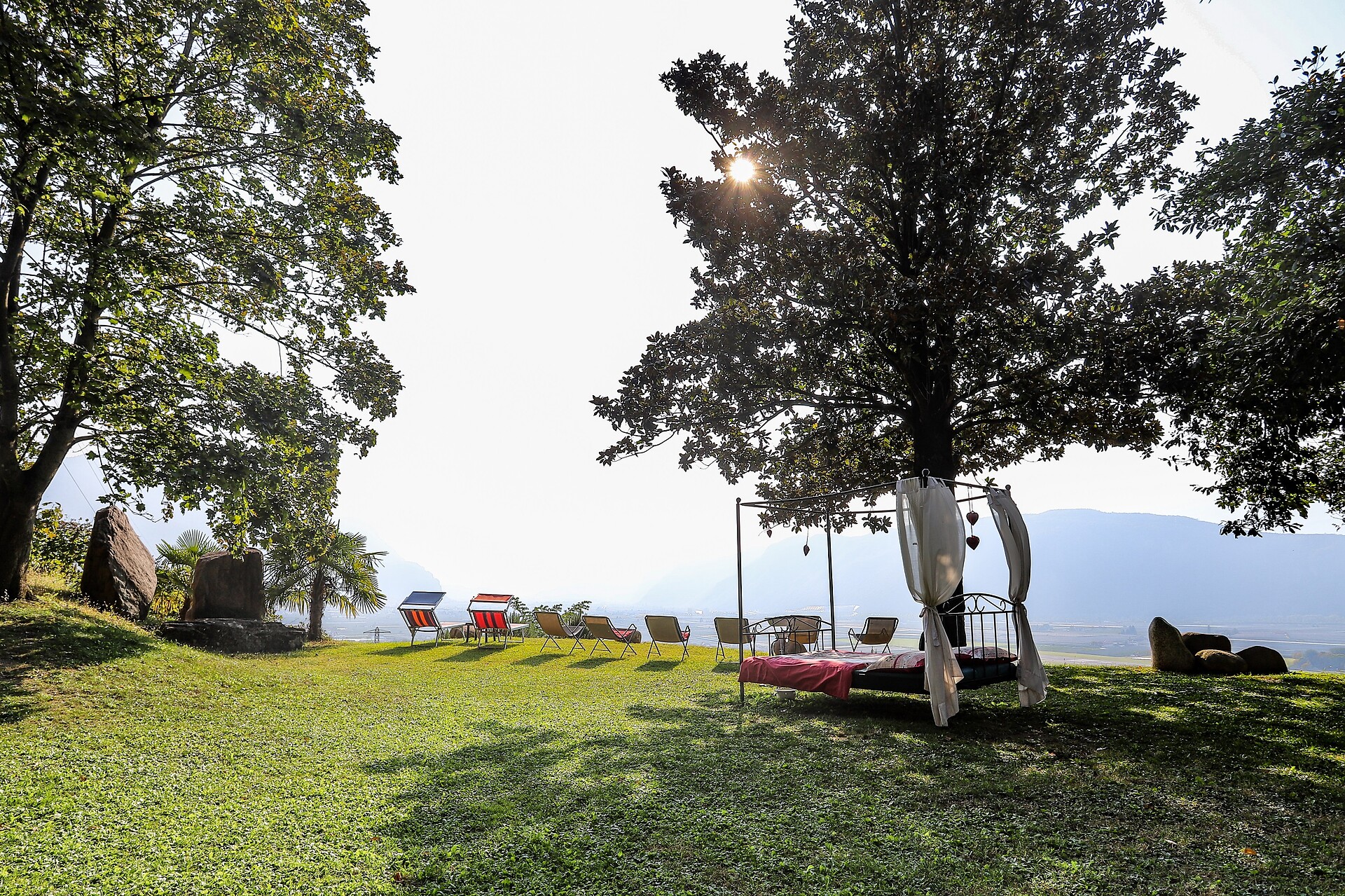 prato per prendere il sole