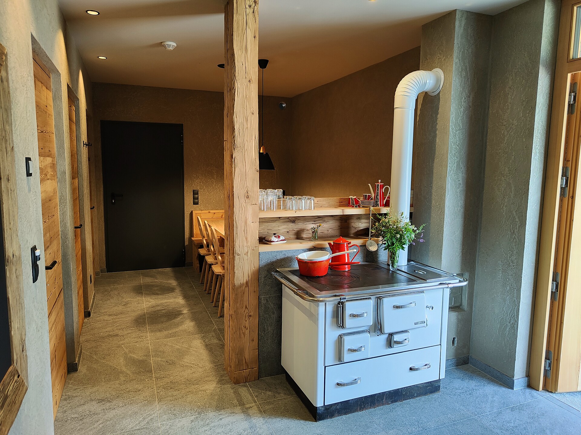 Sauna area