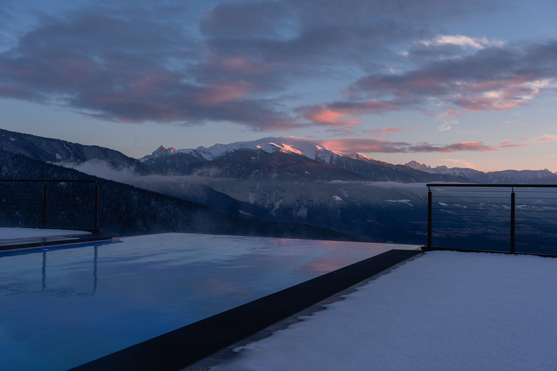 Infinitypool inverno