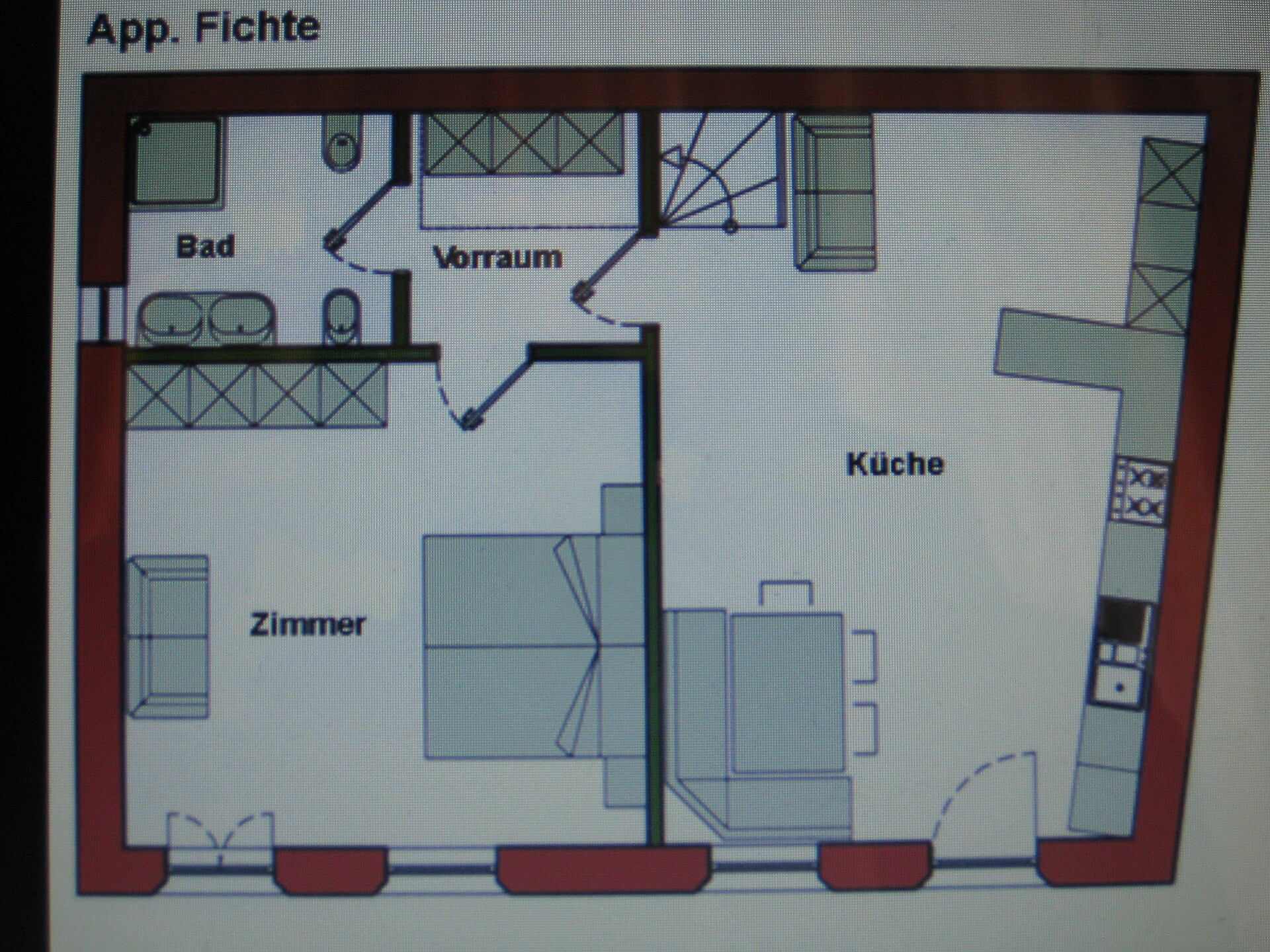 floorplan apartment "abete" (=fichte)