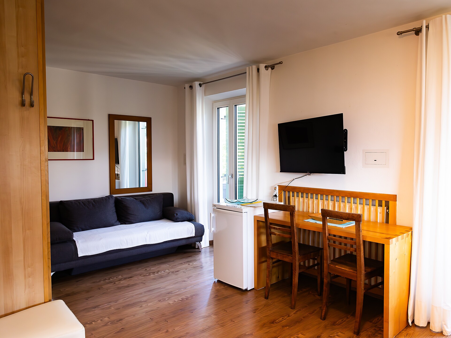 Aufenthaltsbereich des Doppelzimmers