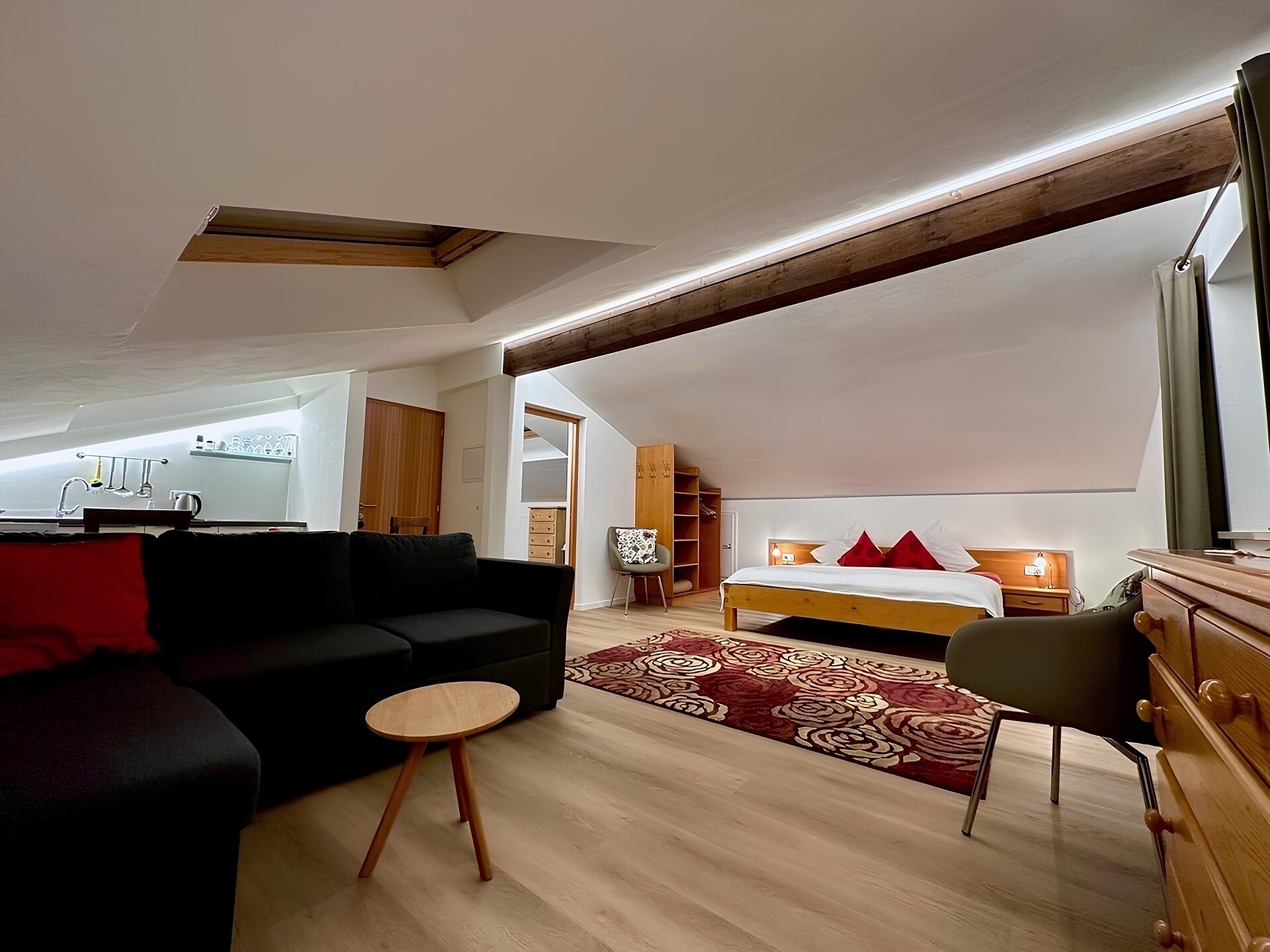 Großräumiges Mansarden