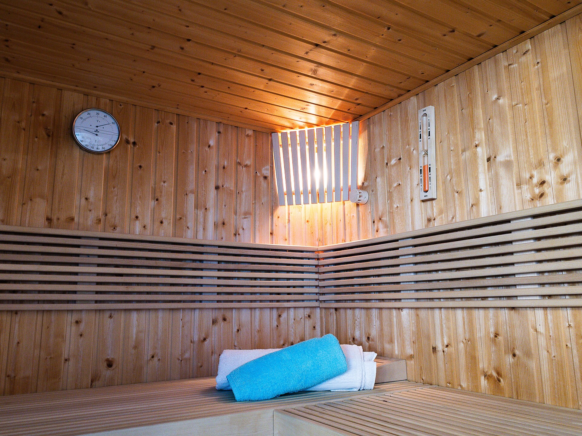Unsere Sauna