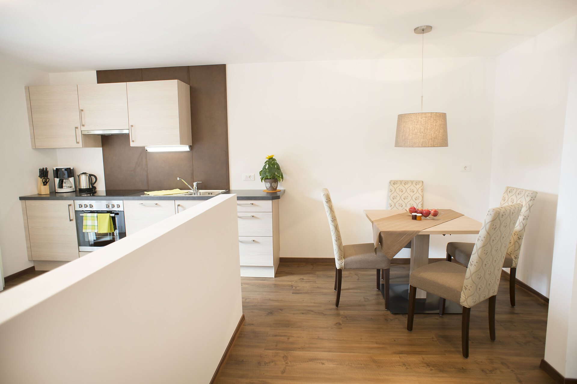 Living room & kitchen