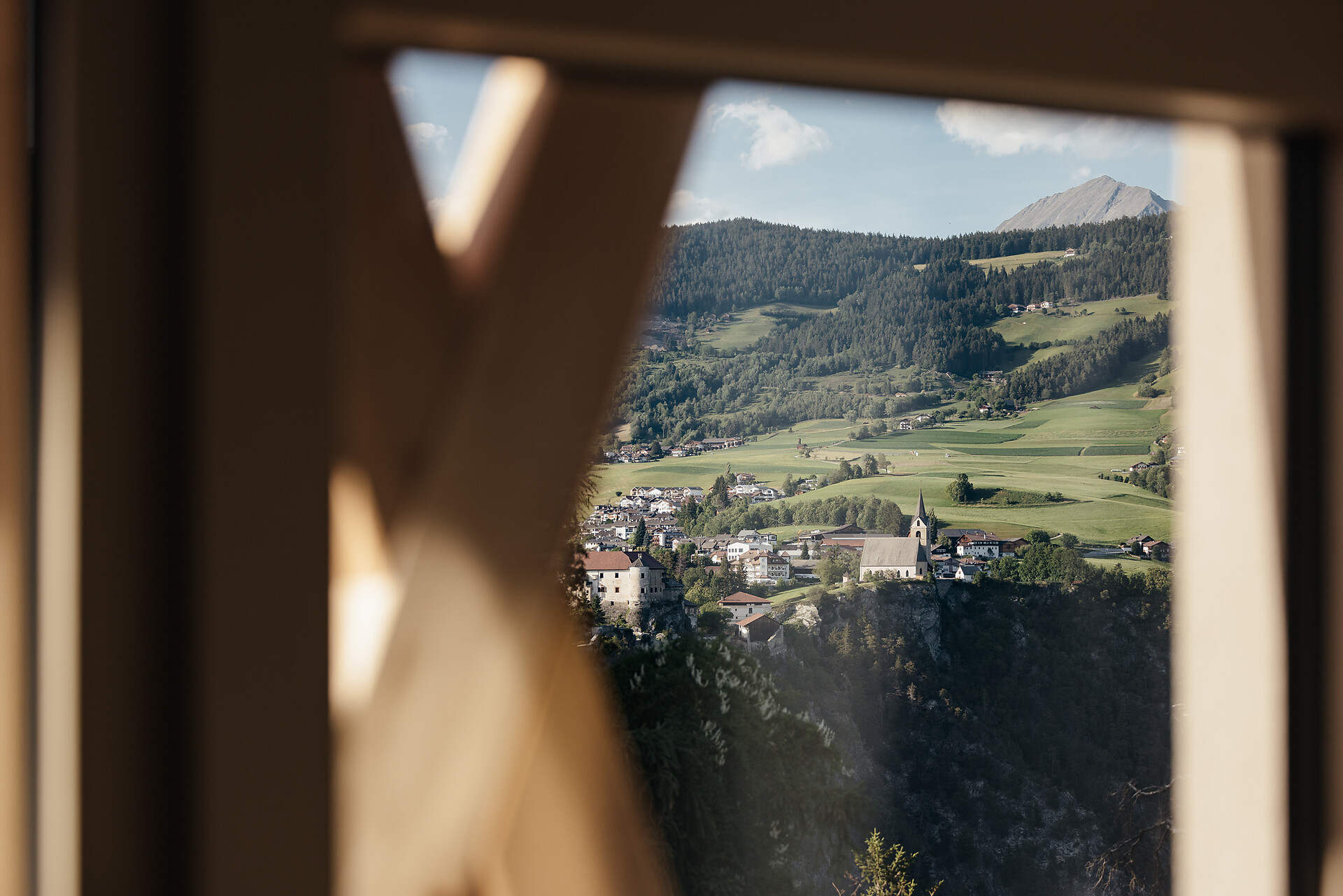 Blick auf Rodeneck