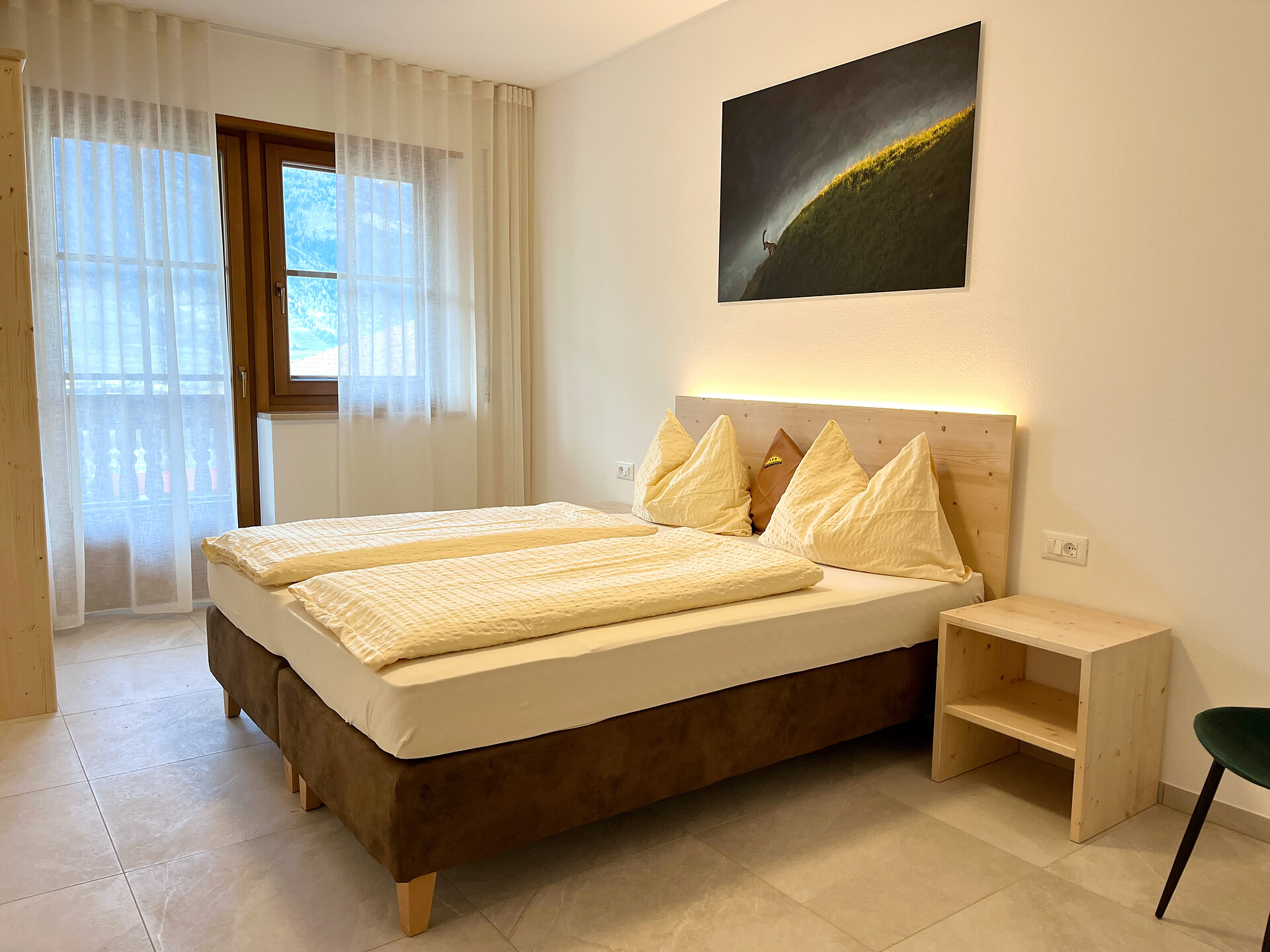 Schlafzimmer Pension & Residence Obkircher