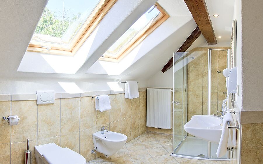 Badezimmer/Dachwohnung