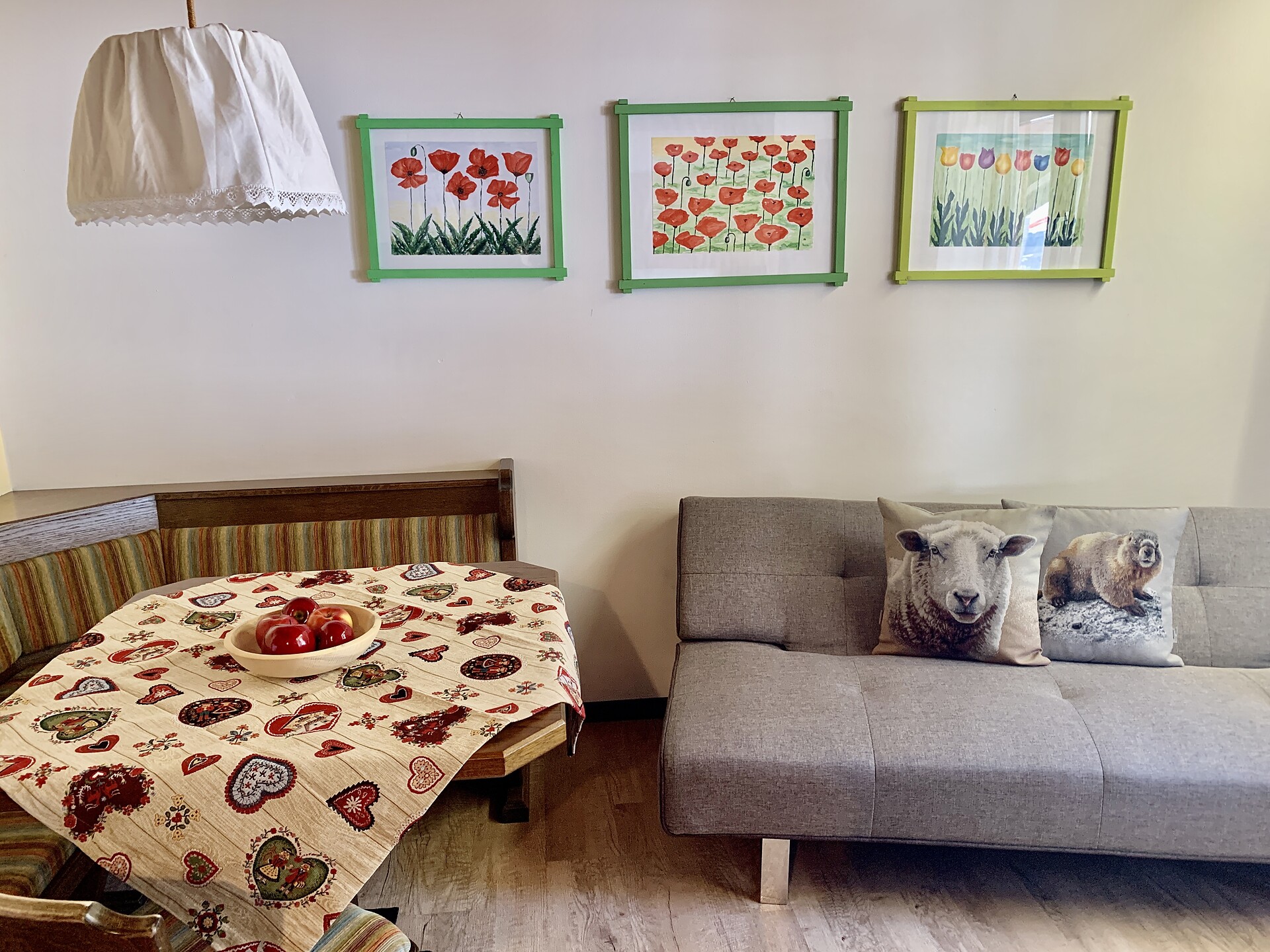 Apartment with two rooms